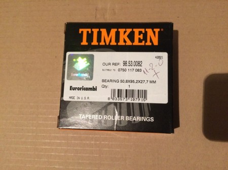 Подшипник роликовый конический 50,8х95,2х27,7 (ER)